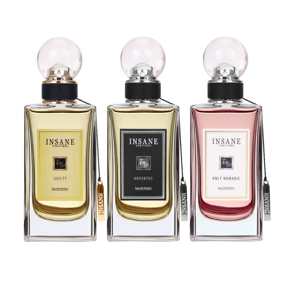 3x 100ml Intense Perfume Bundle