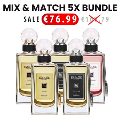 5x 100ml Intense Perfume Bundle