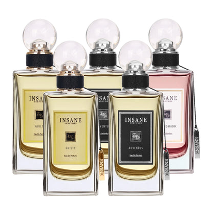 5x 100ml Intense Perfume Bundle