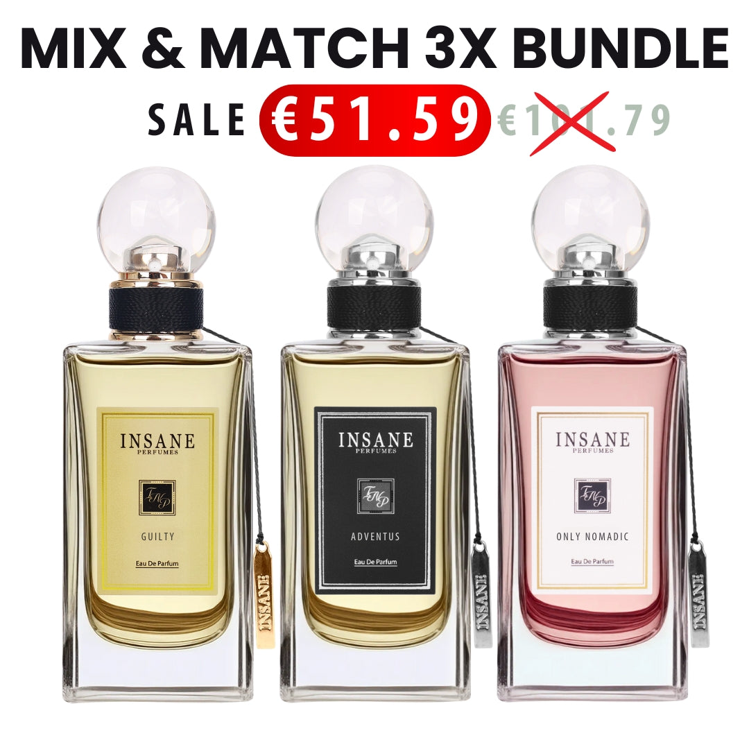 3x 100ml Intense Perfume Bundle