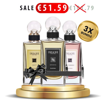 3x 100ml Intense Perfume Bundle