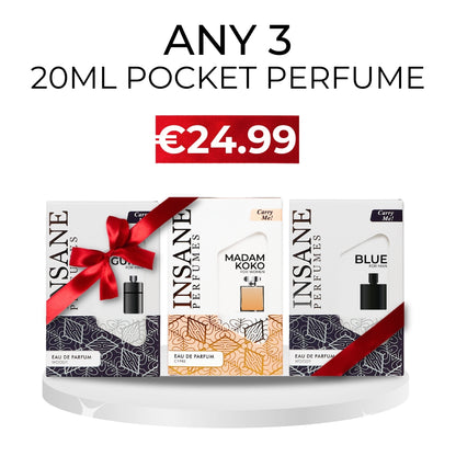 3X 20ML POCKET PERFUME BUNDLE SET