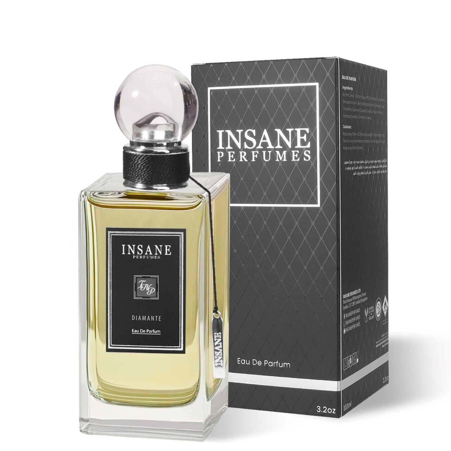 Insane Perfume inspired by Armani Diamond Men  -  100ML