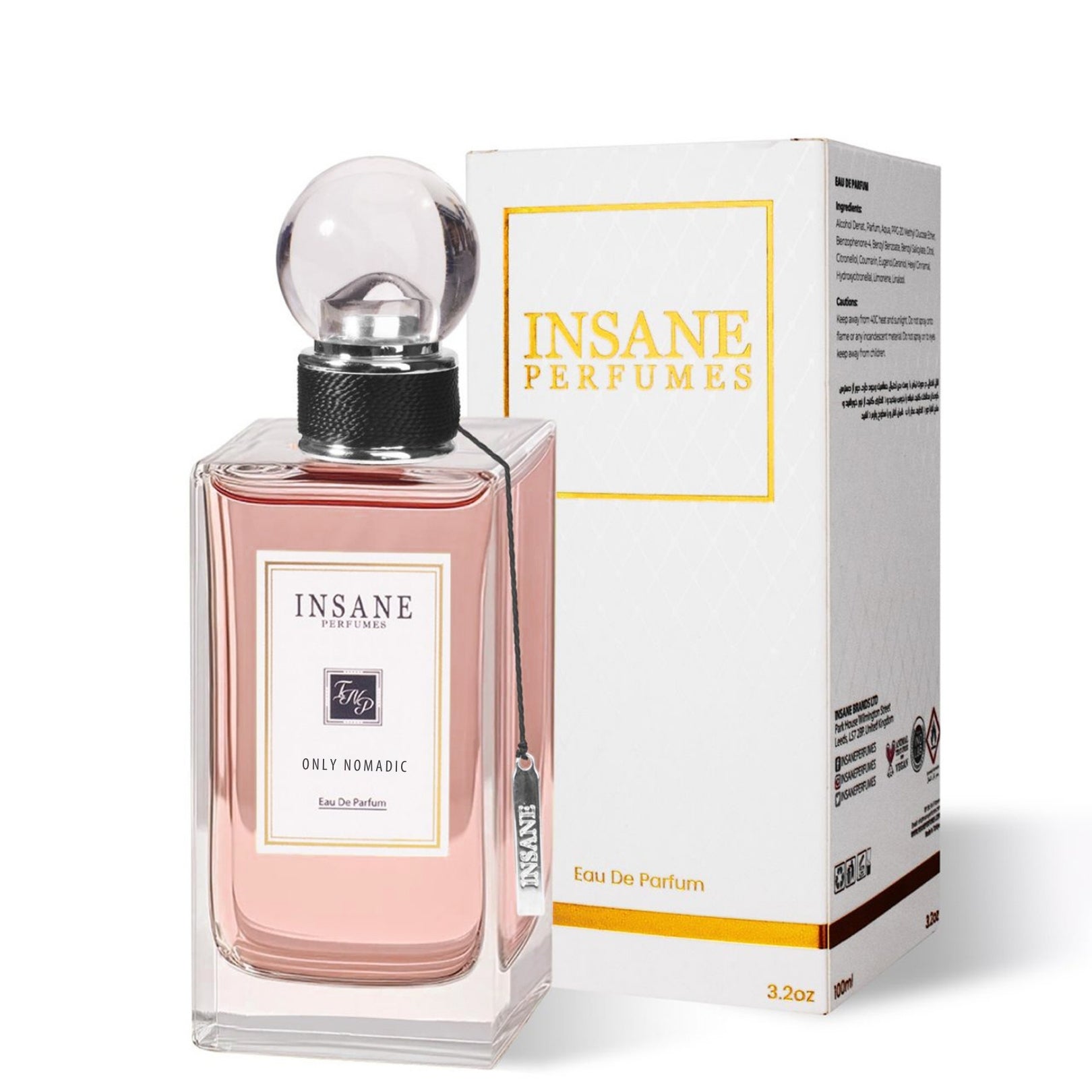 Insane Perfume inspired by LV Ombre Nomade -  100ML